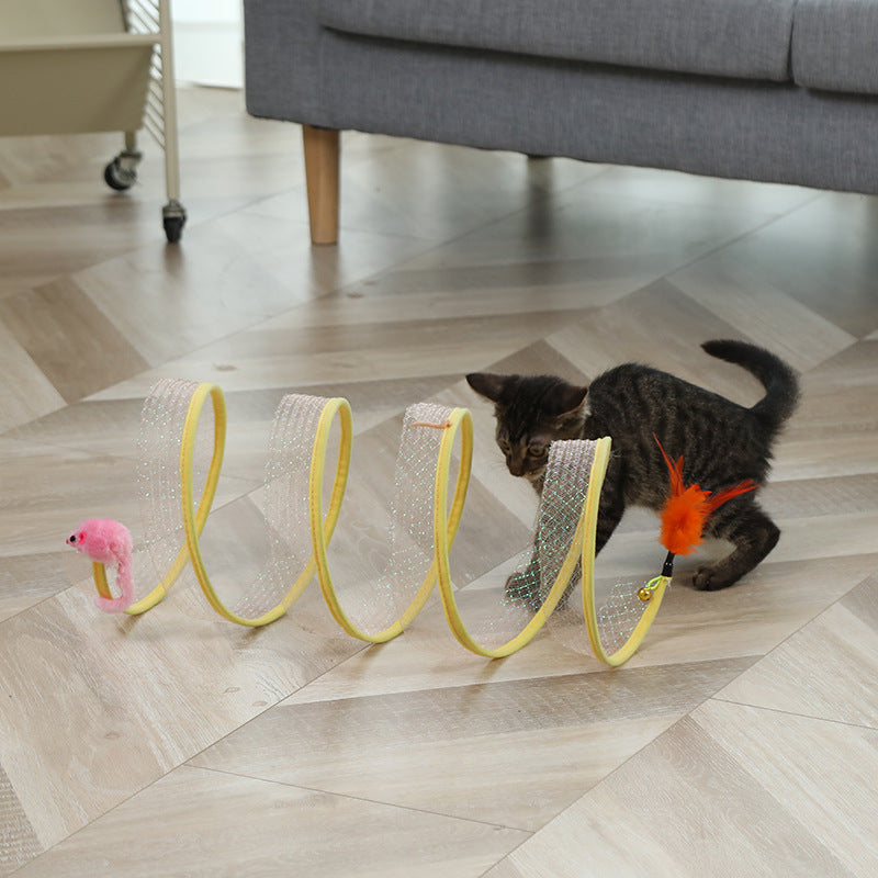 Foldable Pet Tunnel Toy