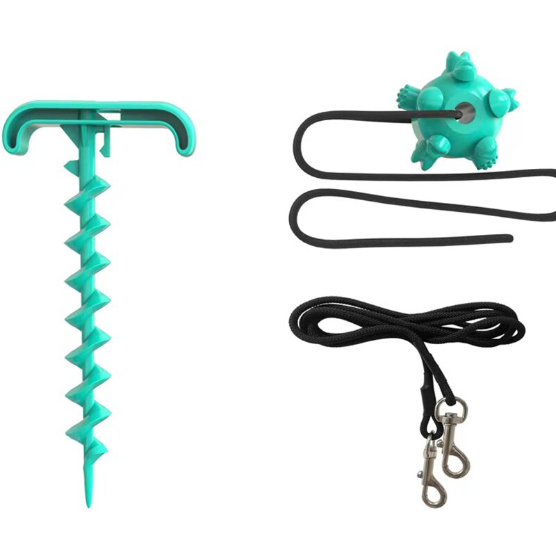 Interactive Outdoor Tying Peg Dog Toy