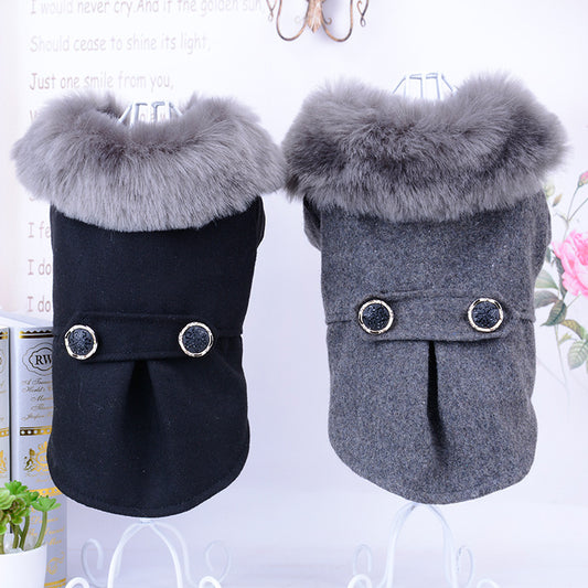 Classic Coat Collar Fur