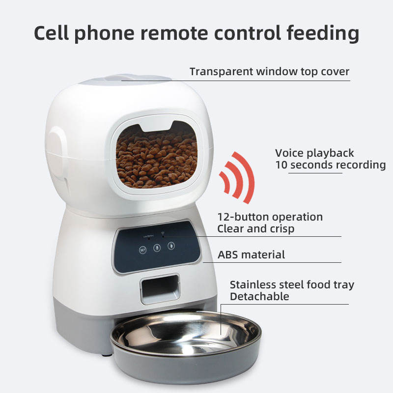 WIFI Smart App Automatic Food Dispenser Feeding Bowl