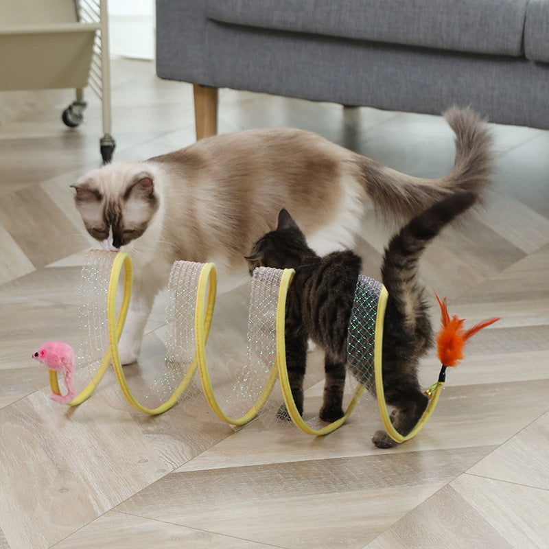 Foldable Pet Tunnel Toy