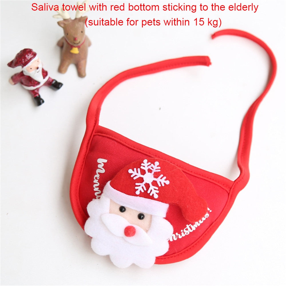 Santa Hat Bandana Scarf Anti-Saliva