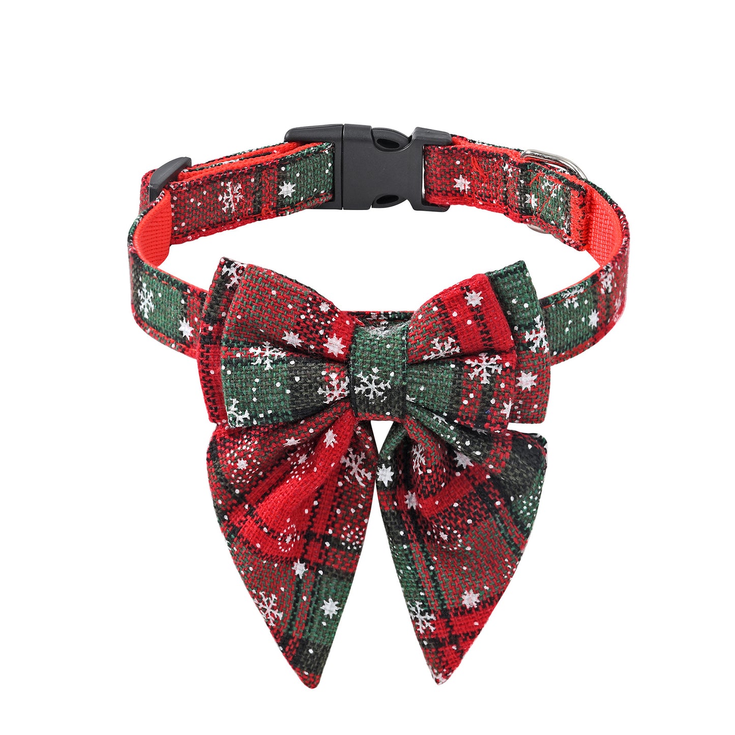 Plaid and Themed Collar