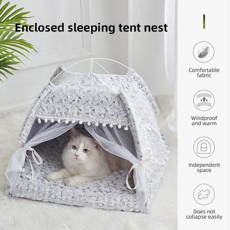 Cat Nest Tent Style Sleeping Bed