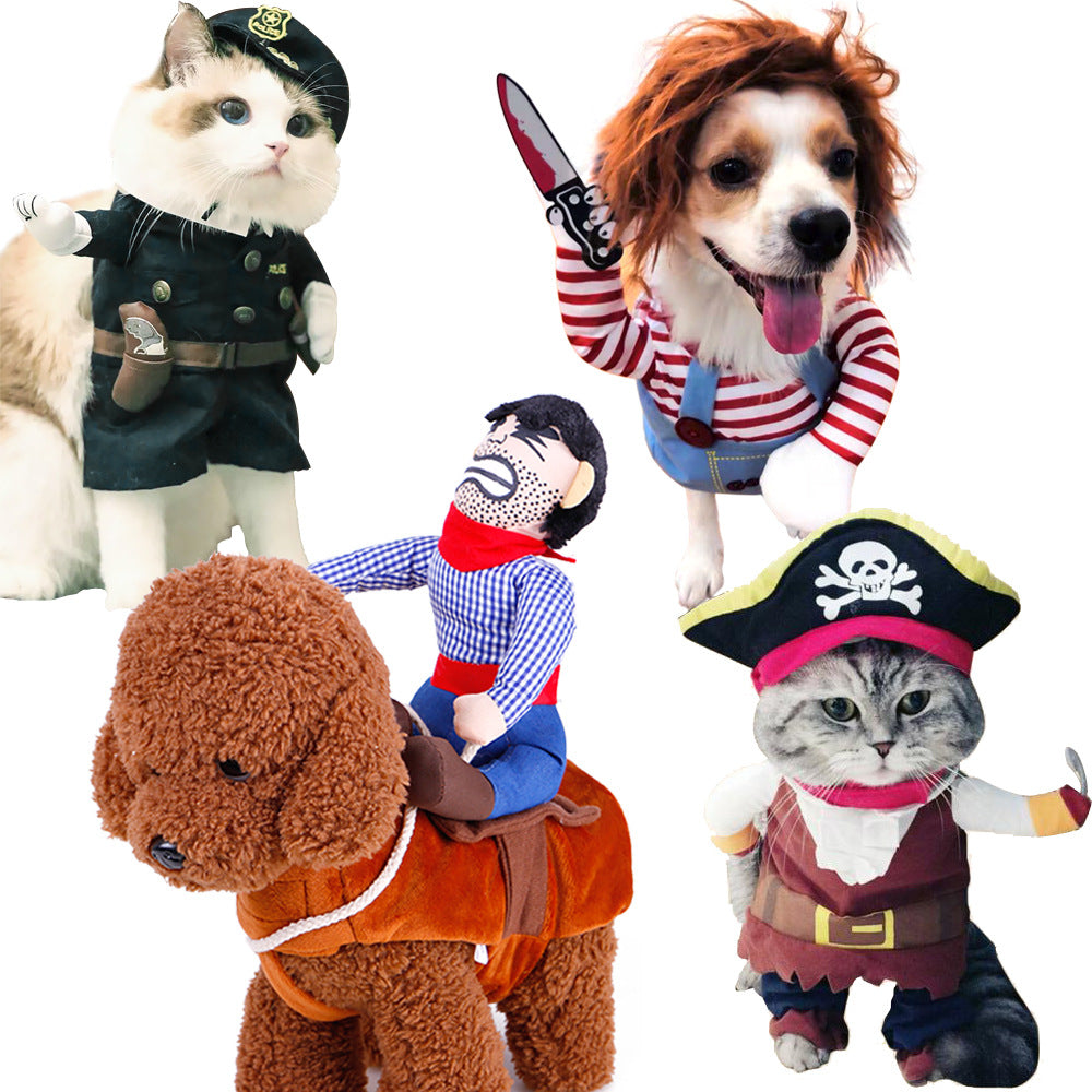 Assorted Theme Cosplay Costume for Cats and Dog