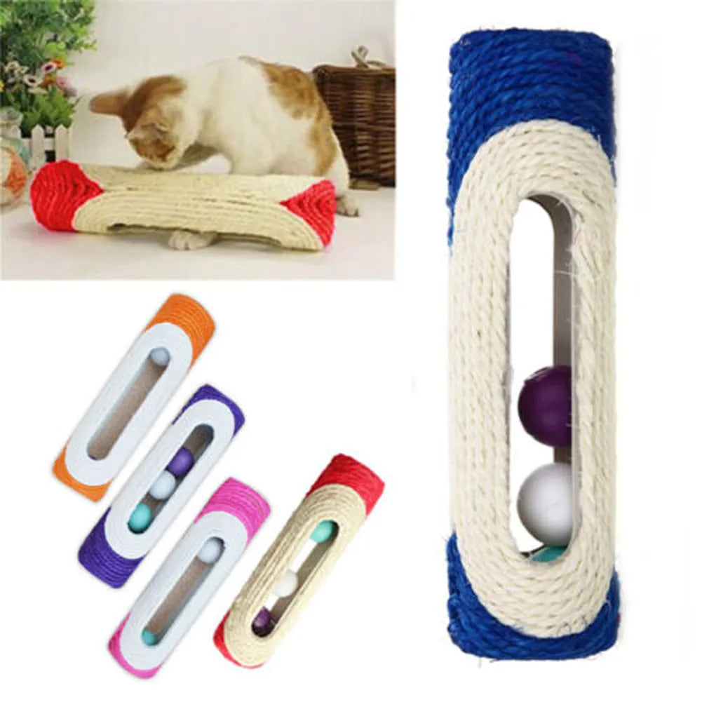 Scratch Rolling Sisal Toy