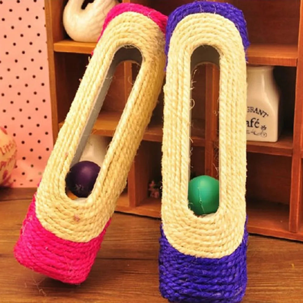 Scratch Rolling Sisal Toy