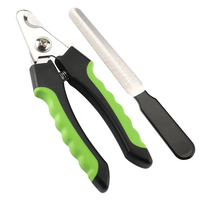 Stainless Steel Pet's Nail Clipper with File