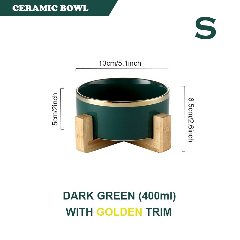 Ceramic Pet Feeding Bowl