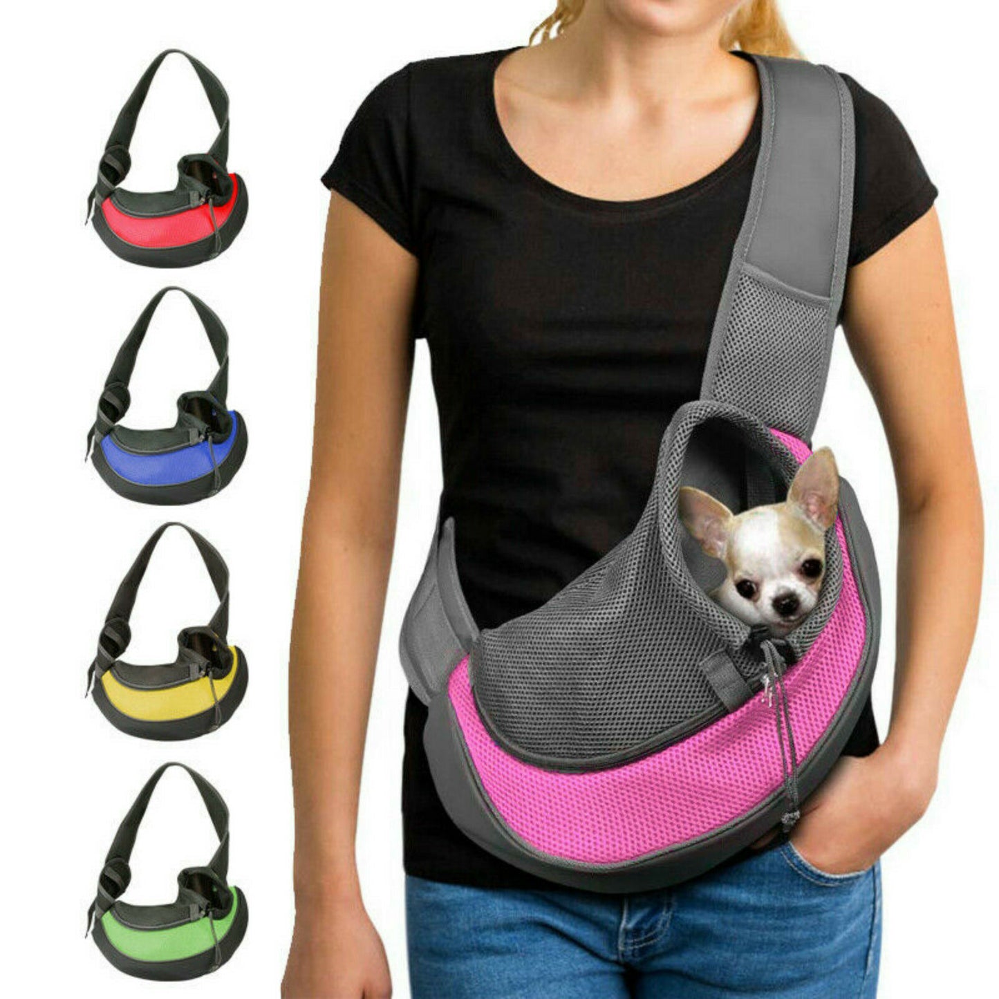 Dog Travel Carrier Tote Bag