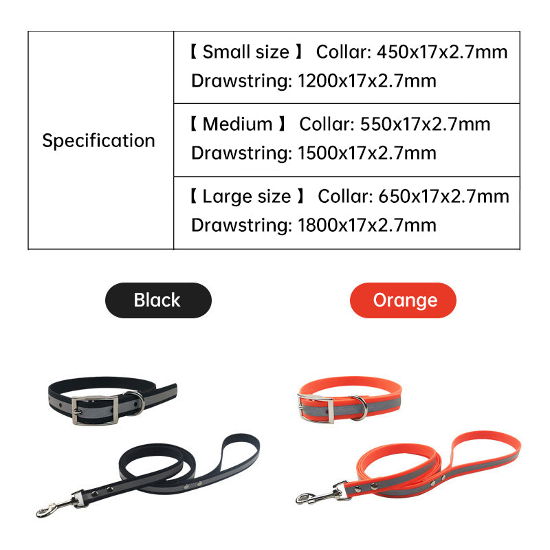 Reflective Film PVC Strap Leash