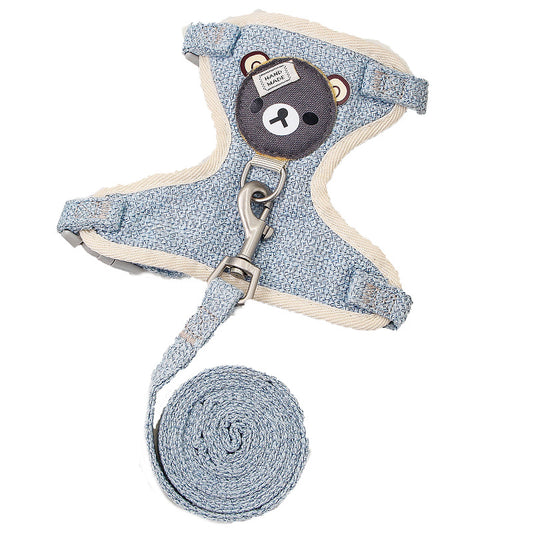 Pet Chest Strap with Teddy Design