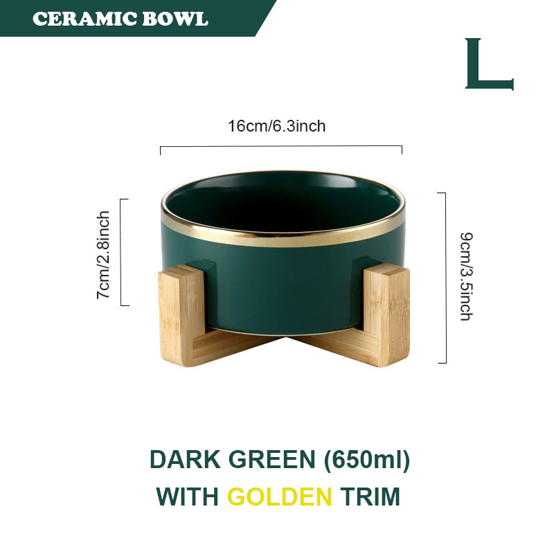 Ceramic Pet Feeding Bowl