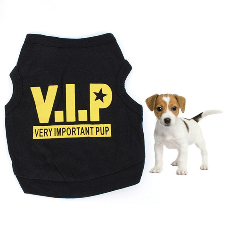 VIP Pets T-shirts For Dogs Summer and Casual Wear