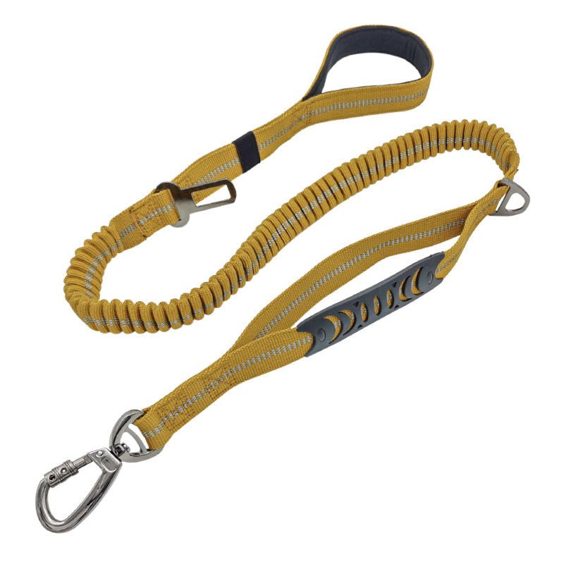 Multi-purpose Car Seatbelt and Leash