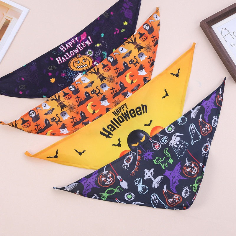 Assorted Halloween Anti Saliva Scarf