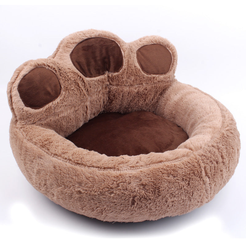 Bear Paw Comfortable Calming Sleeping Bed