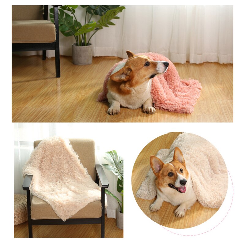 Fluffy Plush for Dogs Sleeping Mat