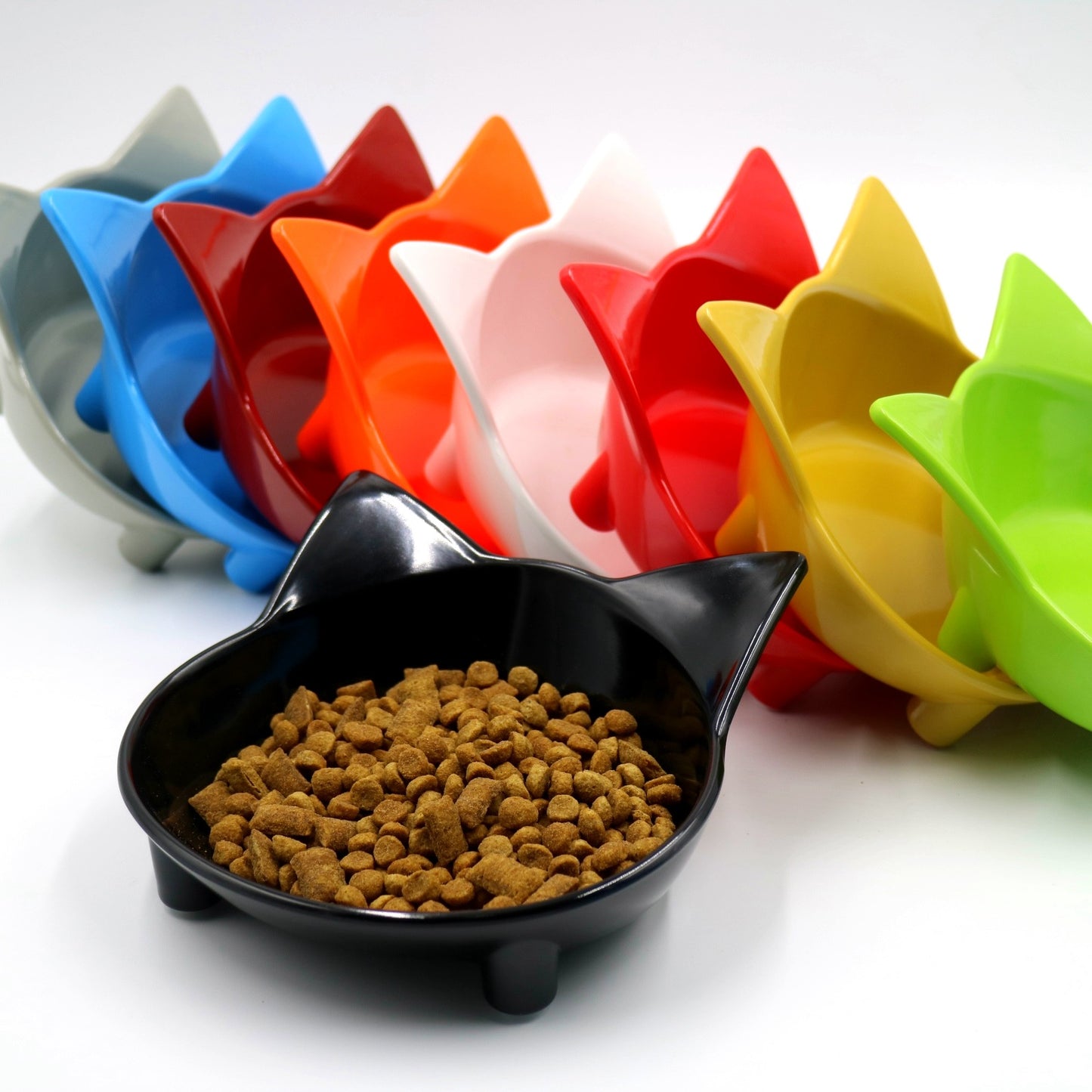 Non Slip Cat Ear Feeder Bowl