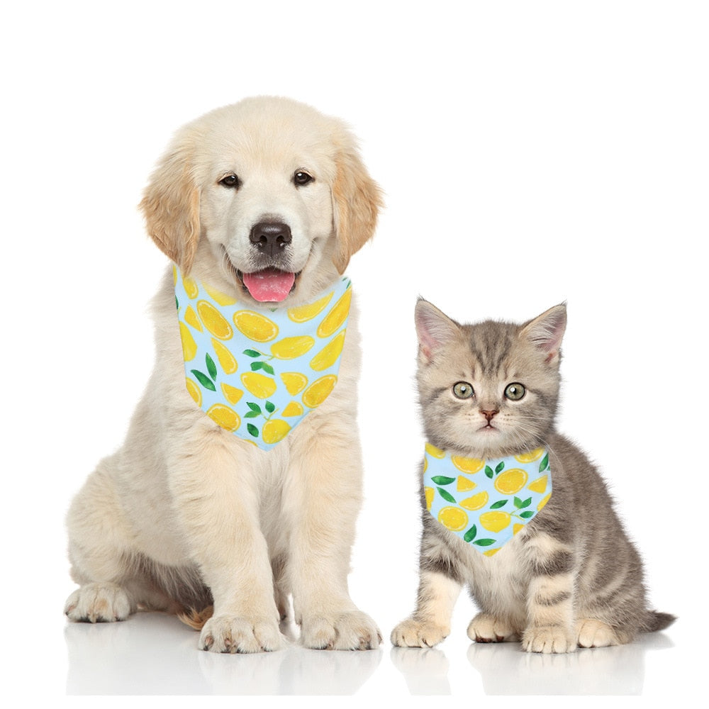 Adjustable Saliva Scarf Summer Accessories for dogs and cats