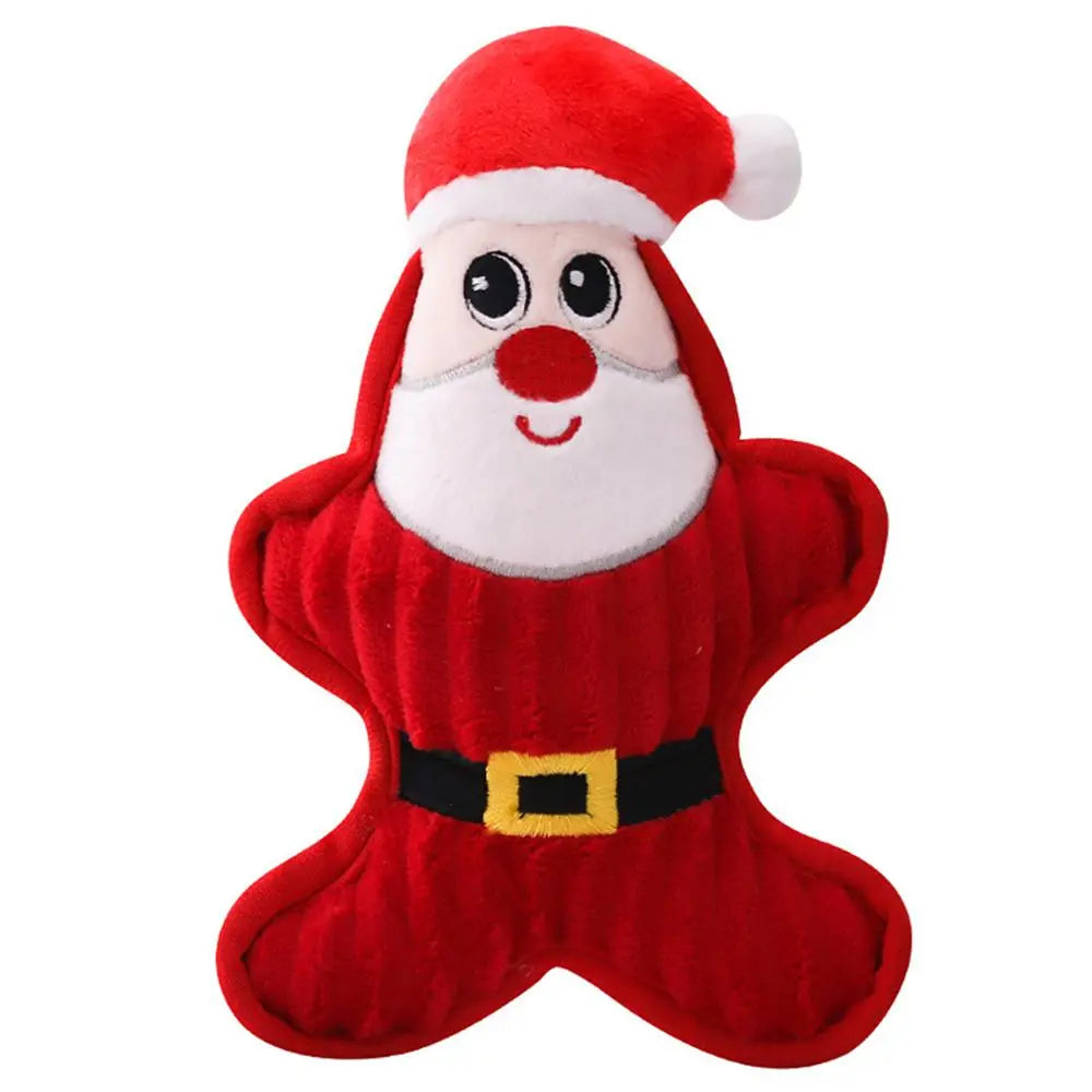 Santa Clause Squeaky Chew Toy