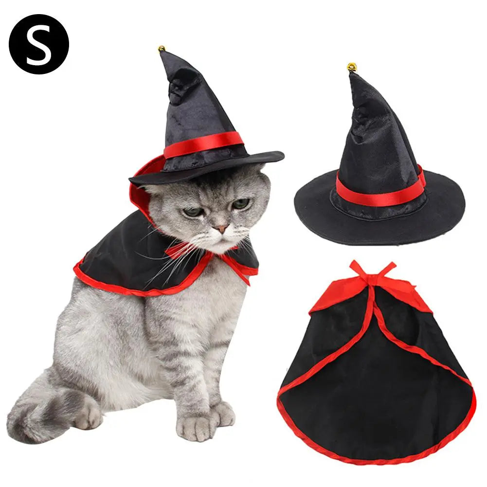 Witch Hat and Cloak Costume